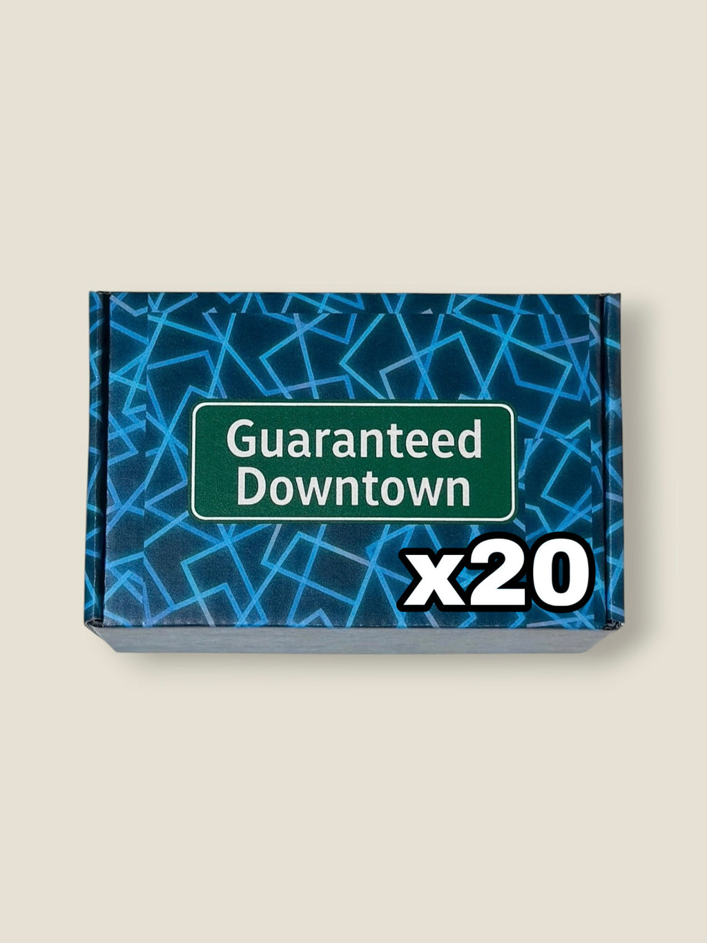 2025 Guaranteed Downtown! Football Edition Series 2 FULL 20-Box Case